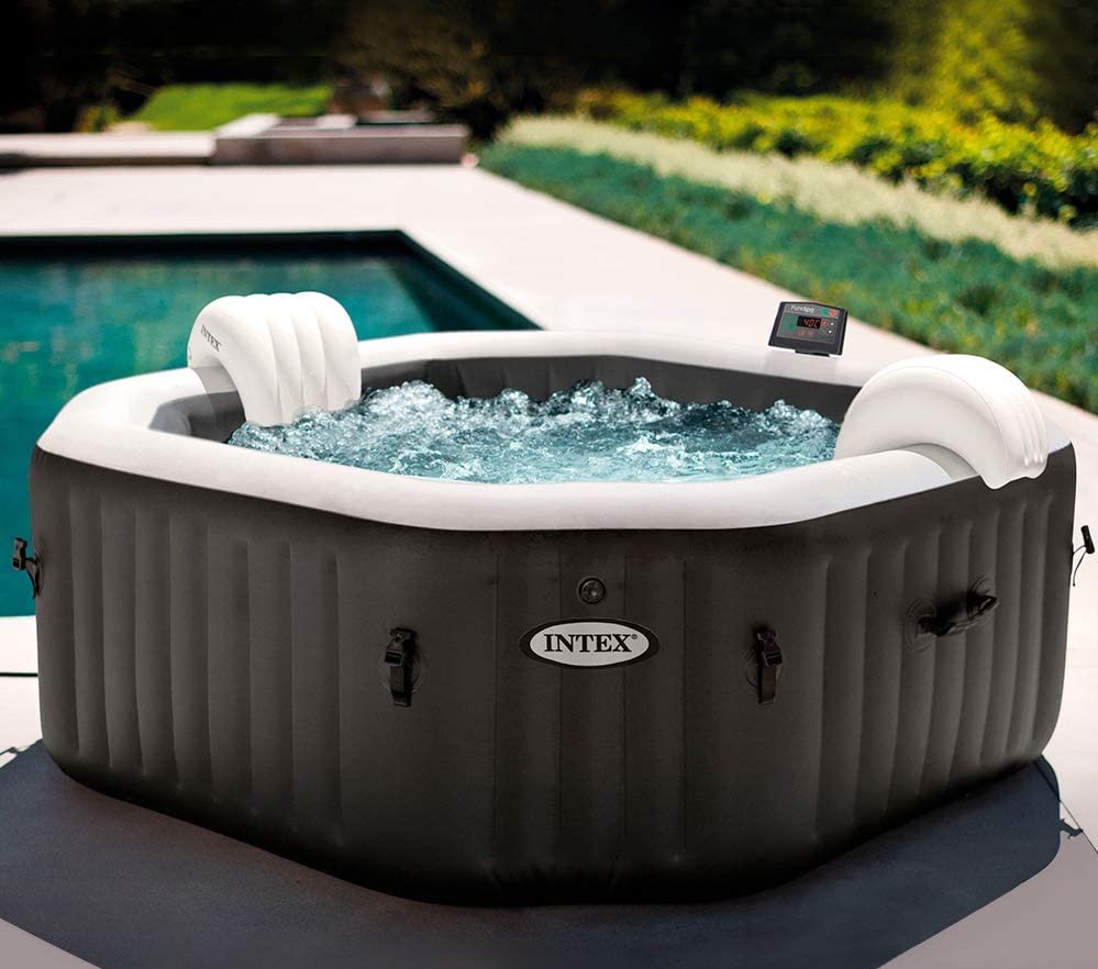 Jacuzzi Hinchable Intex Jet And Bubble Deluxe Set 1